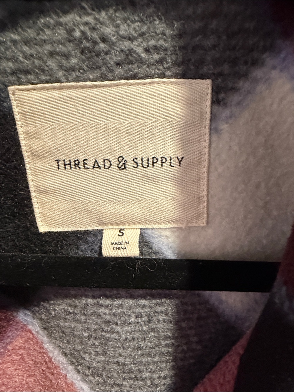 Thread & Supply Fleece Shacket - Picture 2 of 2